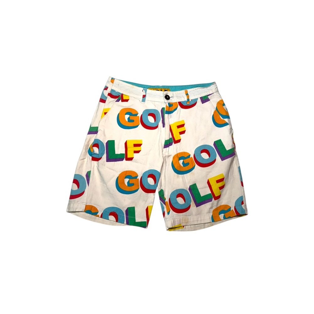 OG Golf Wang 3D Multi-Color Logo Shorts